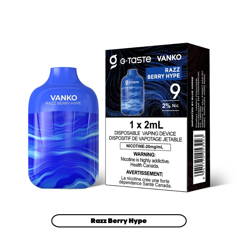 G-TASTE – RAZZ BERRY HYPE (2ML/20MG)
