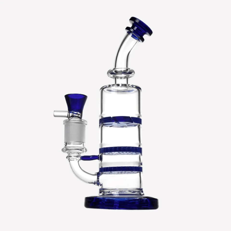 HEADSWORLD – BENT GLASS BLUE CLEAR