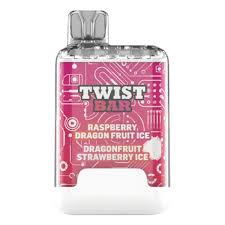 TWIST BAR RASPBERRY DRAGON FRUIT ICE/ DRAGONFRUIT STRAWBERRY ICE(2ML/20MG)